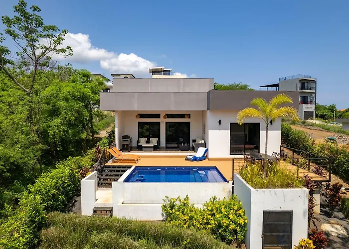 With Minimalist Design & Scenic Deck With Private Infinity Pool And Jungle Views