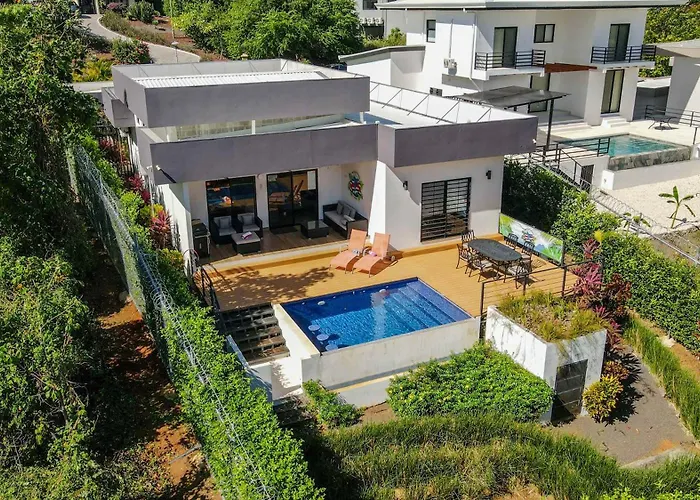 With Minimalist Design & Scenic Deck With Private Infinity Pool And Jungle Views
